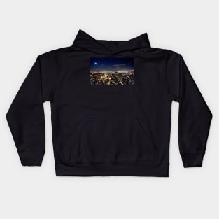 NYC from Empire State Building Kids Hoodie